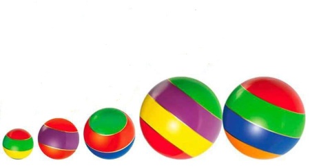 Купить Мячи резиновые (комплект из 5 мячей различного диаметра) в Плёсе 